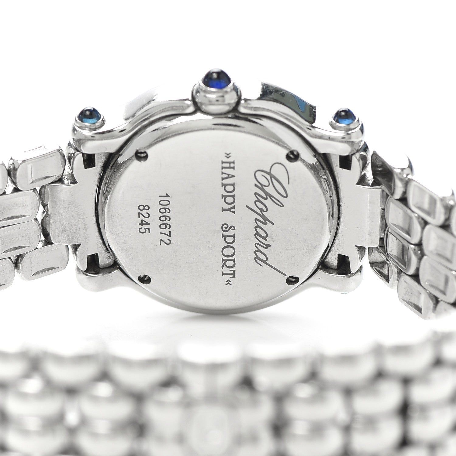 Chopard Stainless Steel 5 Diamond 26mm Happy Sport Quartz Watch 4 of 6