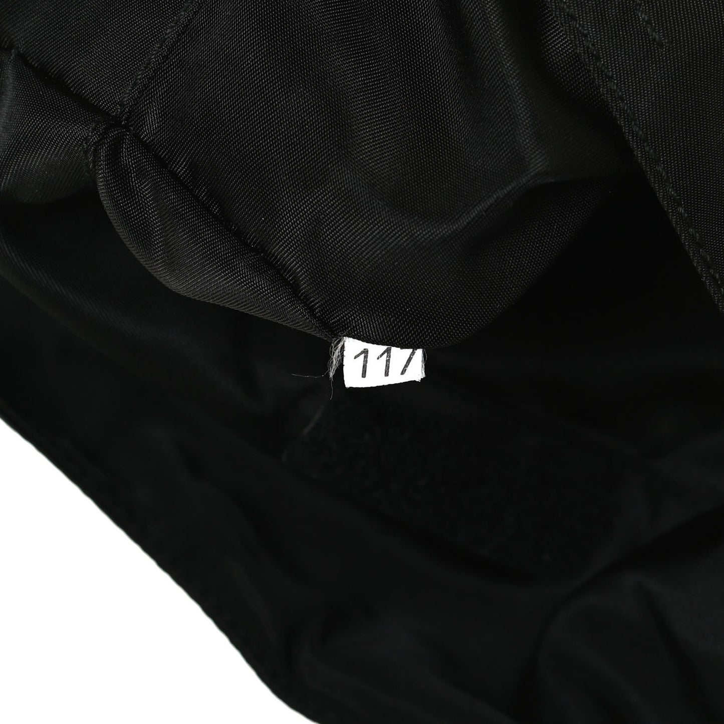 Tessuto Nylon Crossbody Bag Black