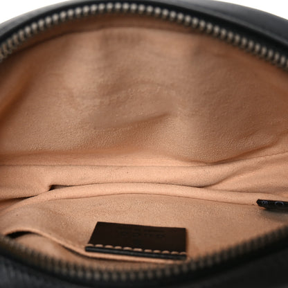 Gucci Calfskin Matelasse GG Marmont Belt Bag 85 34 Black 5 of 10