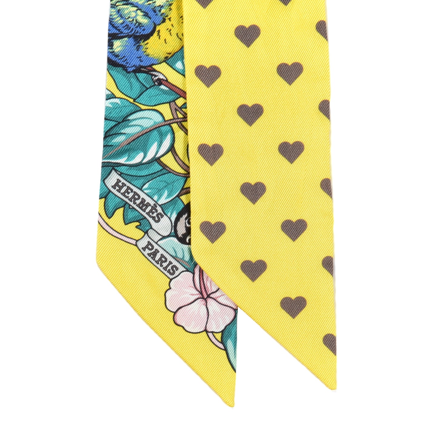 Silk Jungle Love Love Twilly Jaune Vif Canard