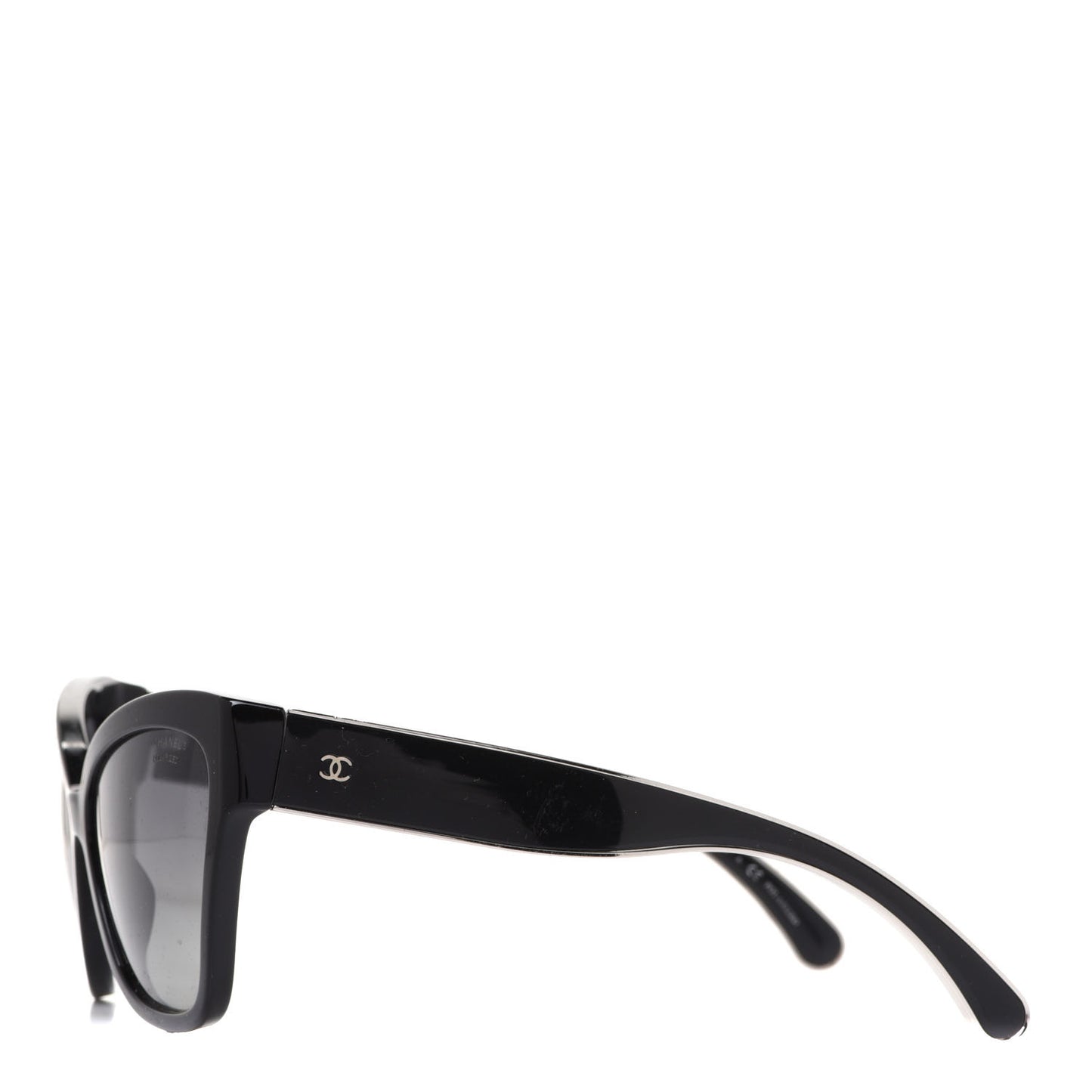 Acetate CC Cat Eye Sunglasses 5271 Black