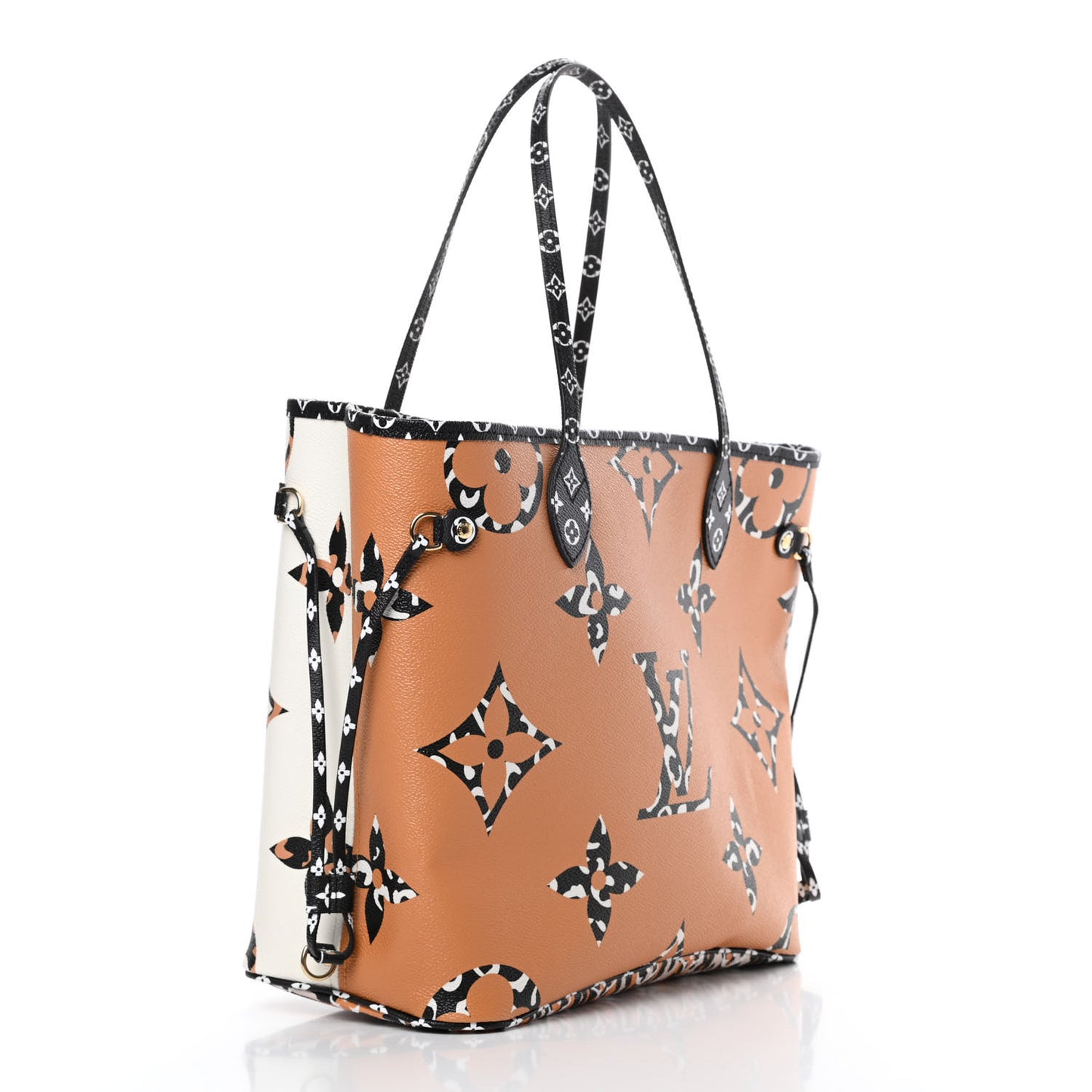 Monogram Giant Jungle Neverfull MM Ivory