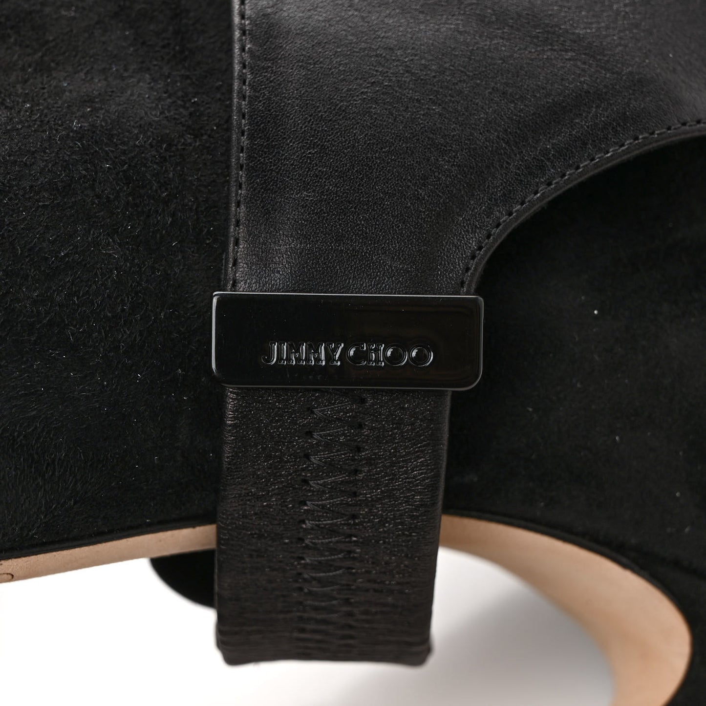 Suede Calfskin Hurley 100 Boots 36 Black