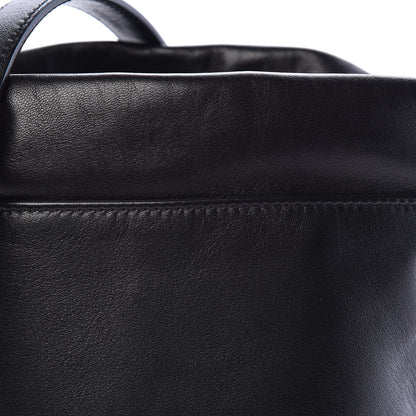 Saint Laurent Lambskin Small Teddy Bucket Bag Black 8 of 10
