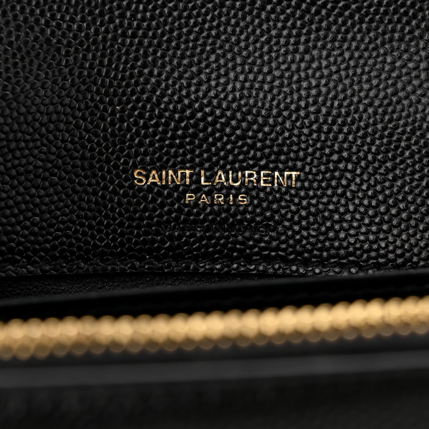 Saint Laurent Grain De Poudre Monogram Kate Belt Bag Black 6 of 9