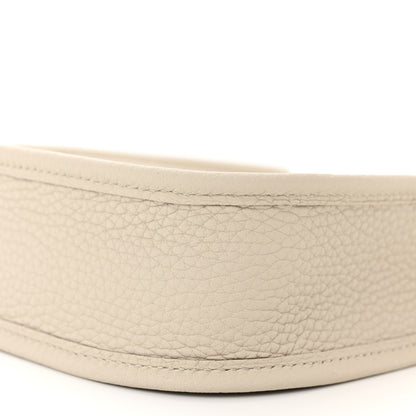 Hermes Taurillon Clemence Zigzag Evelyne TPM Beton Black White Deep Bleu 10 of 11