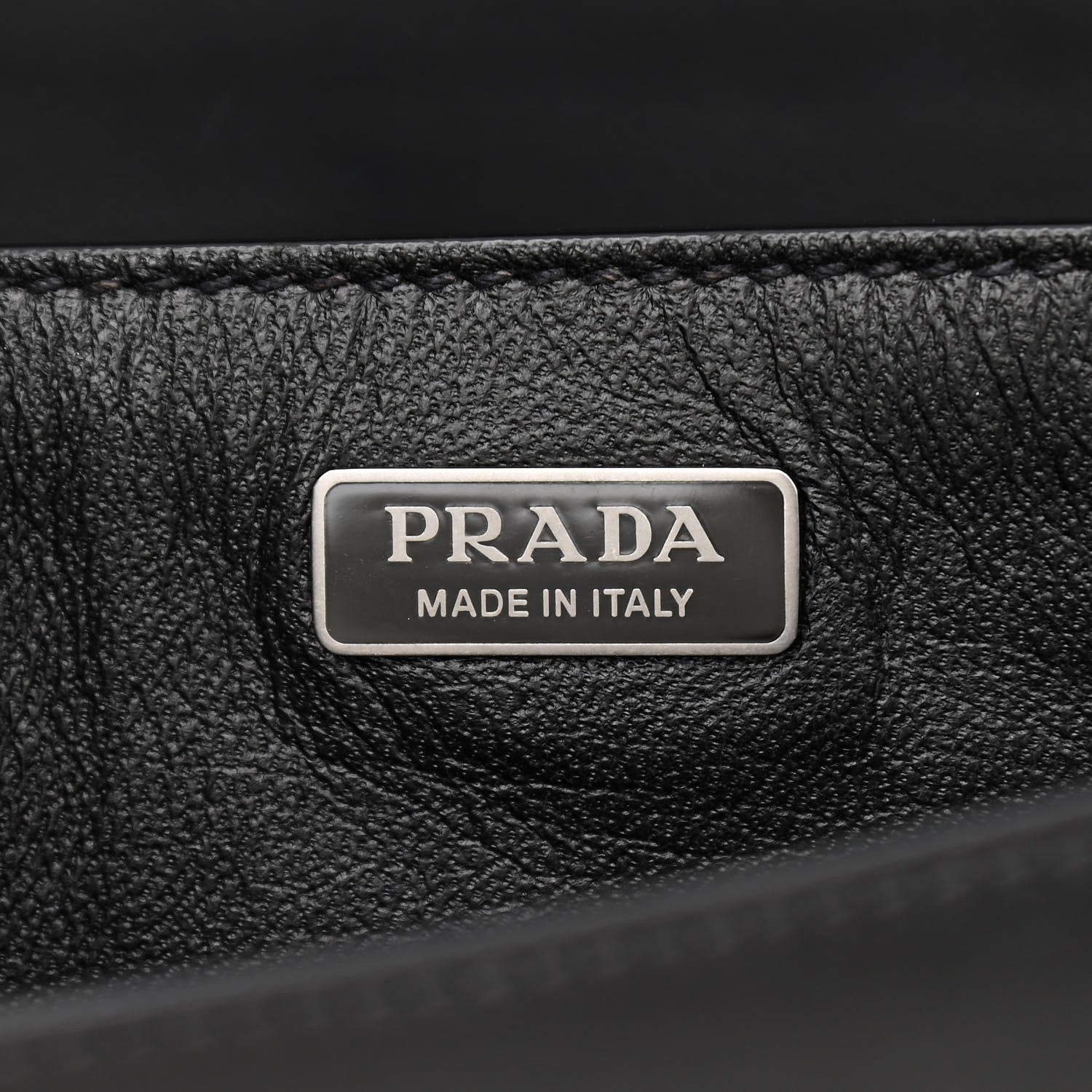 Prada City Calfskin Saffiano Cahier Bag Black 6 of 16
