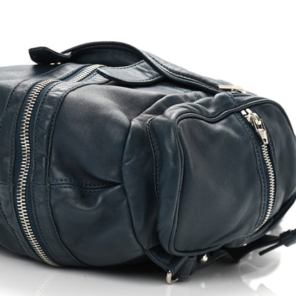 Alexander Wang Lambskin Mini Marti Backpack Petrol Rhodium Hardware 8 of 8