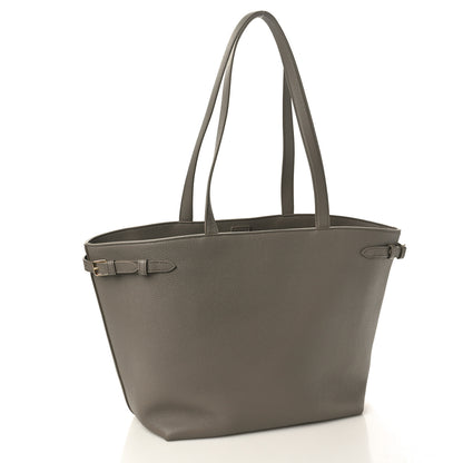 Celine Grained Calfskin Triomphe Medium Cabas Anais Pebble 2 of 10