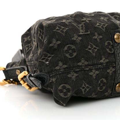 Louis Vuitton Denim Neo Cabby MM Black 9 of 17