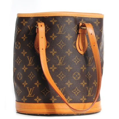 Louis Vuitton Monogram Petit Bucket 23 1 of 7