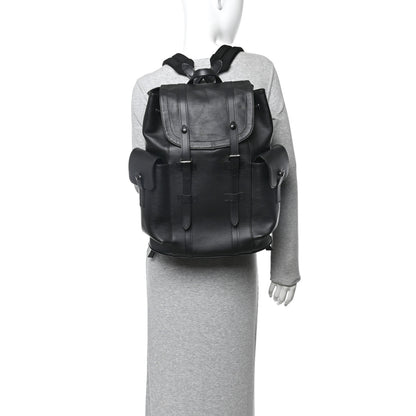 Louis Vuitton Epi Christopher Backpack PM Black 2 of 16