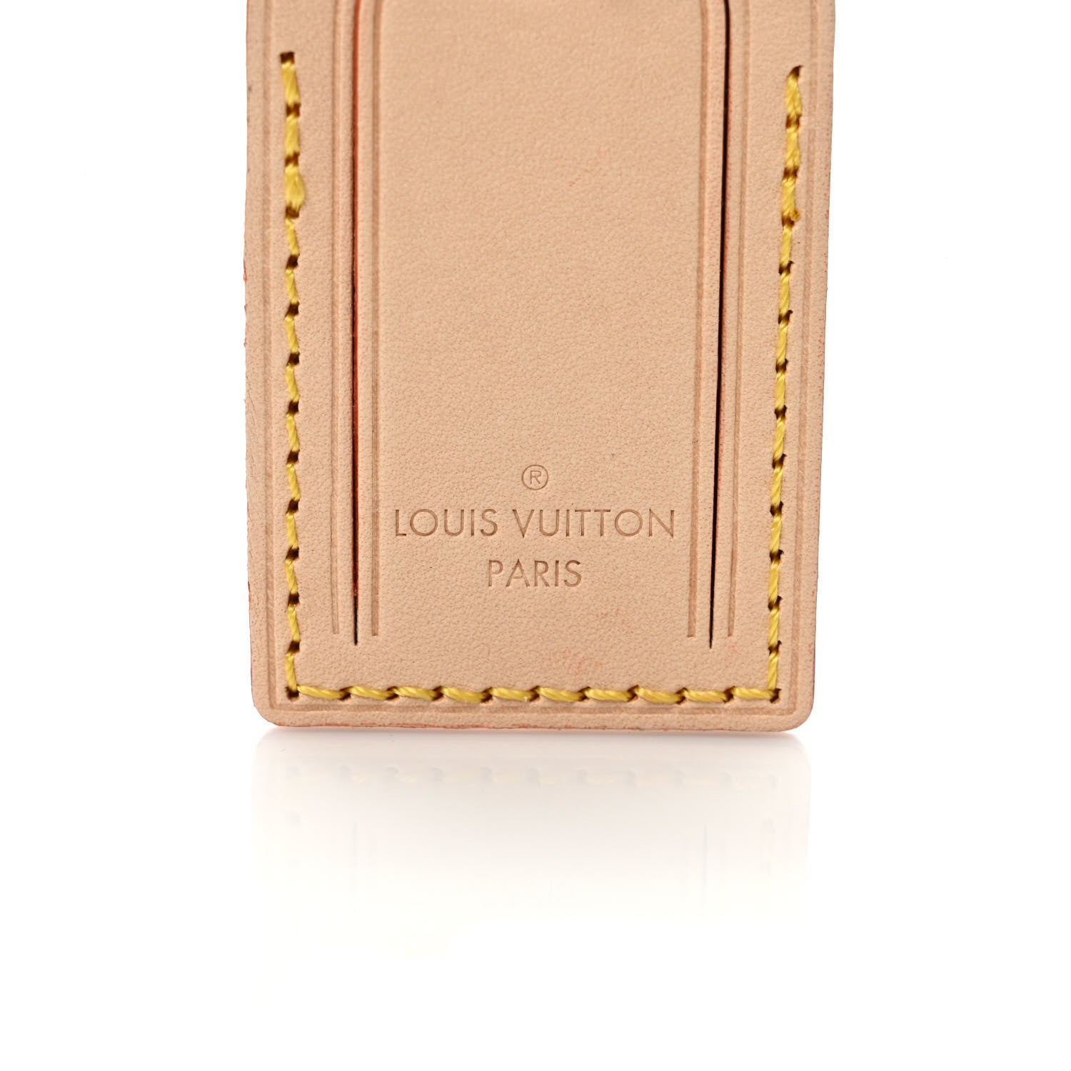 Louis Vuitton Vachetta Luggage Tag 3 of 3