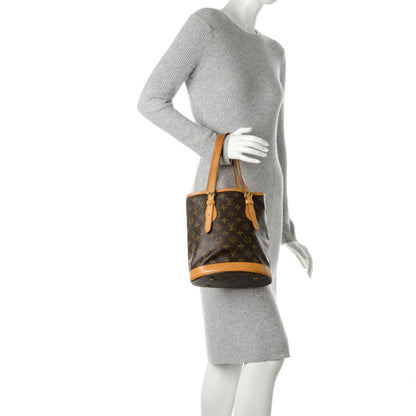 Louis Vuitton Monogram Petit Bucket 23 2 of 7