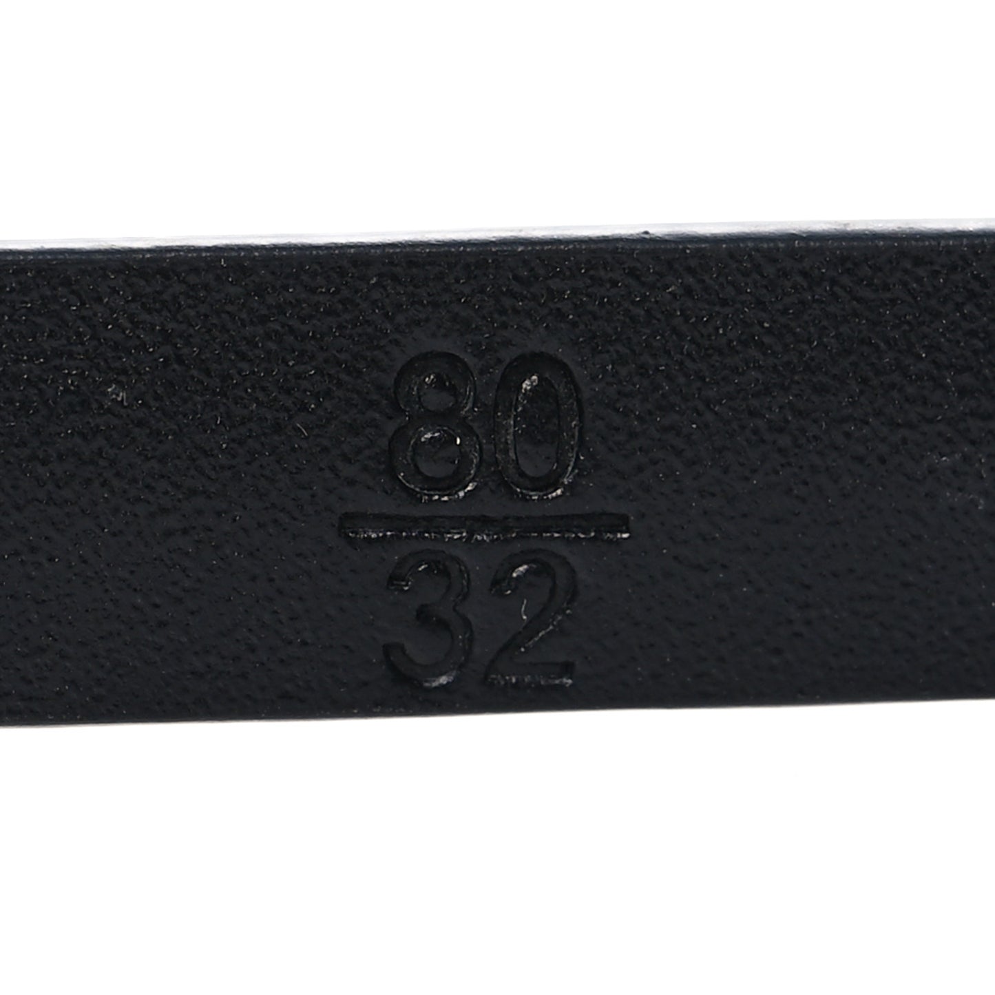 Lambskin Crystal Logo Belt 80 32 Black
