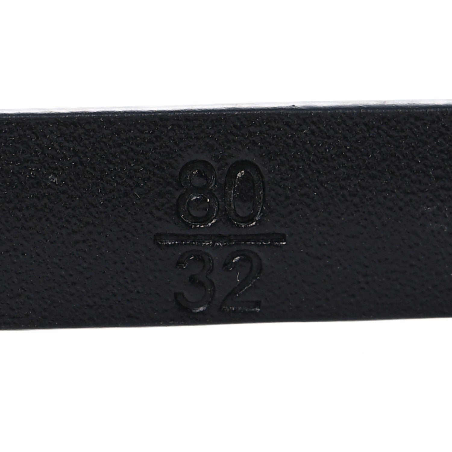 Chanel Lambskin Crystal Logo Belt 80 32 Black 7 of 7