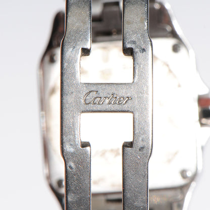 Cartier Stainless Steel 20mm Santos Demoiselle Quartz Watch 5 of 9