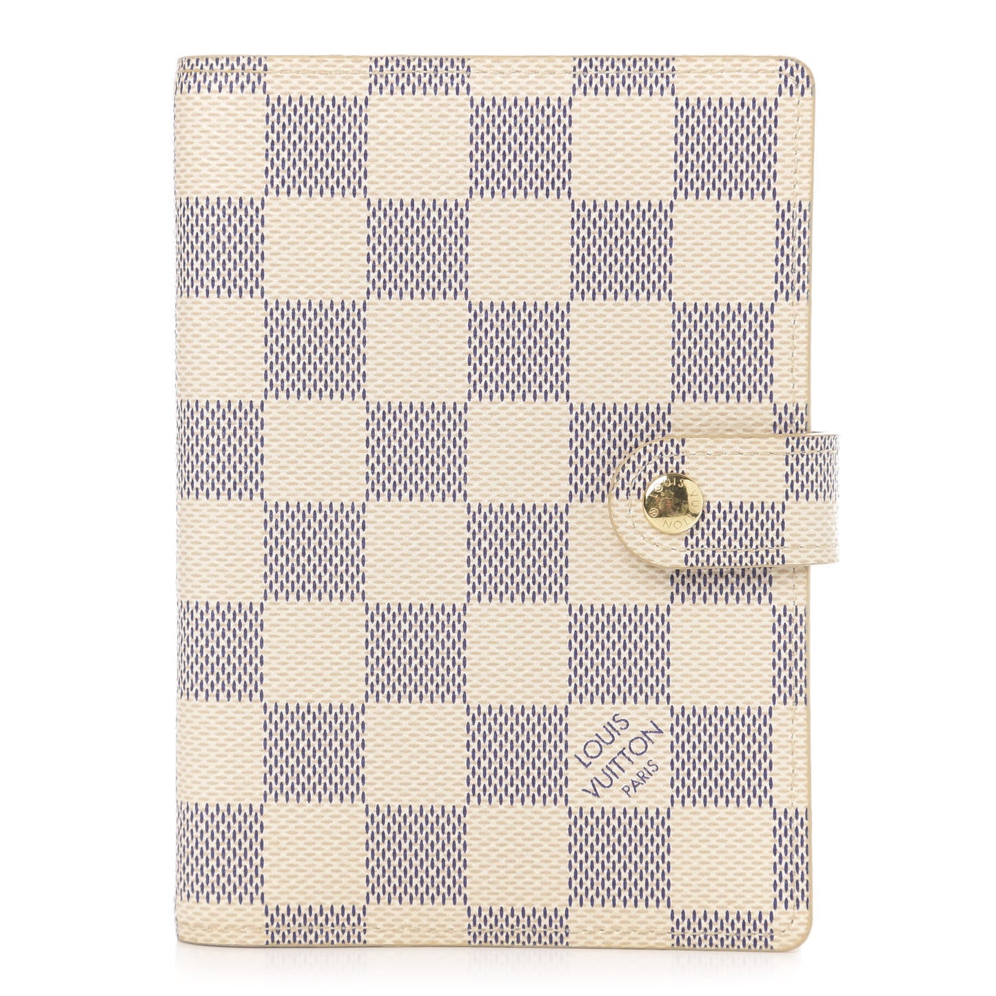 Damier Azur Small Ring Agenda Cover