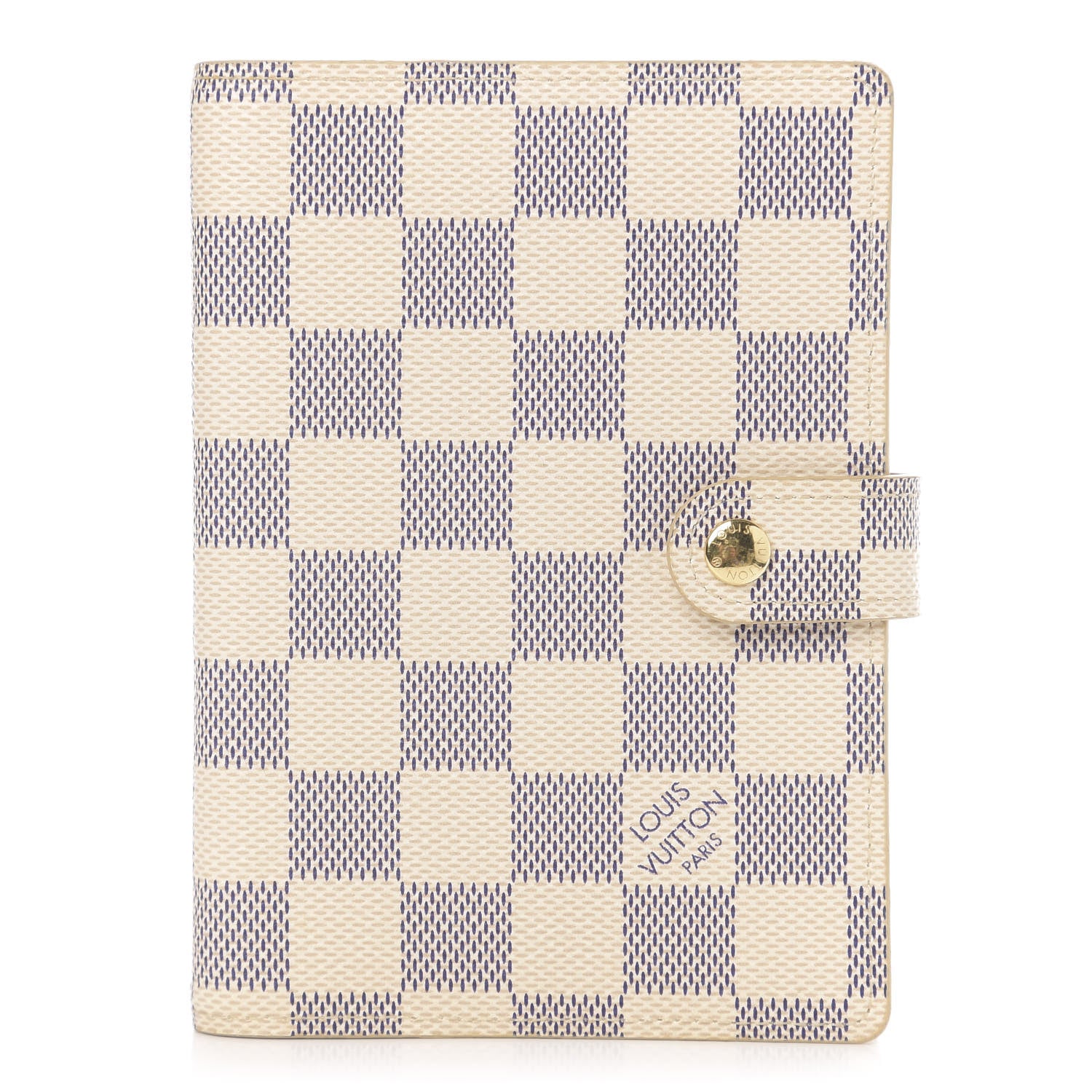 Louis Vuitton Damier Azur Small Ring Agenda Cover 1 of 5