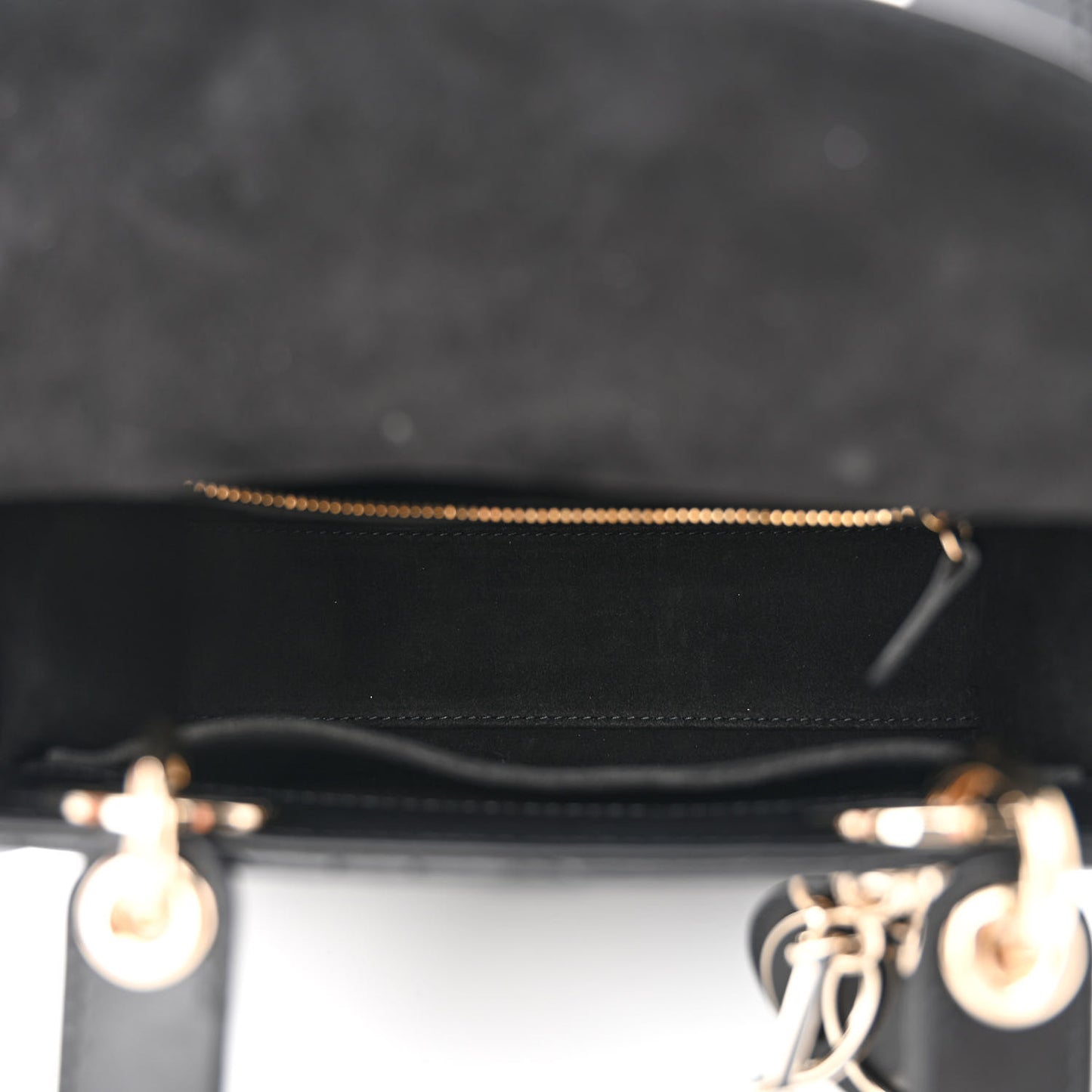 Lambskin Cannage Small My ABCDior Lady Dior Black