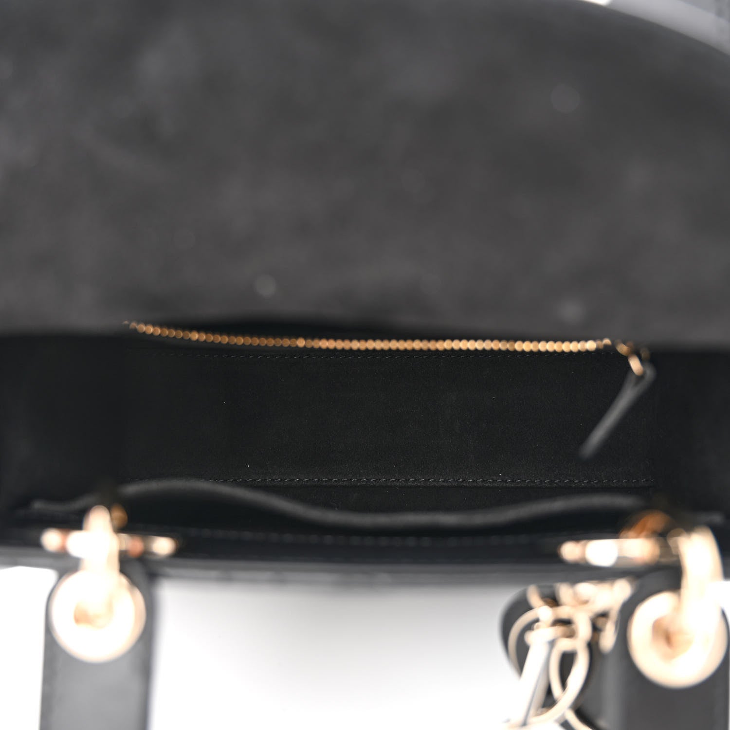 Christian Dior Lambskin Cannage Small My ABCDior Lady Dior Black 5 of 10