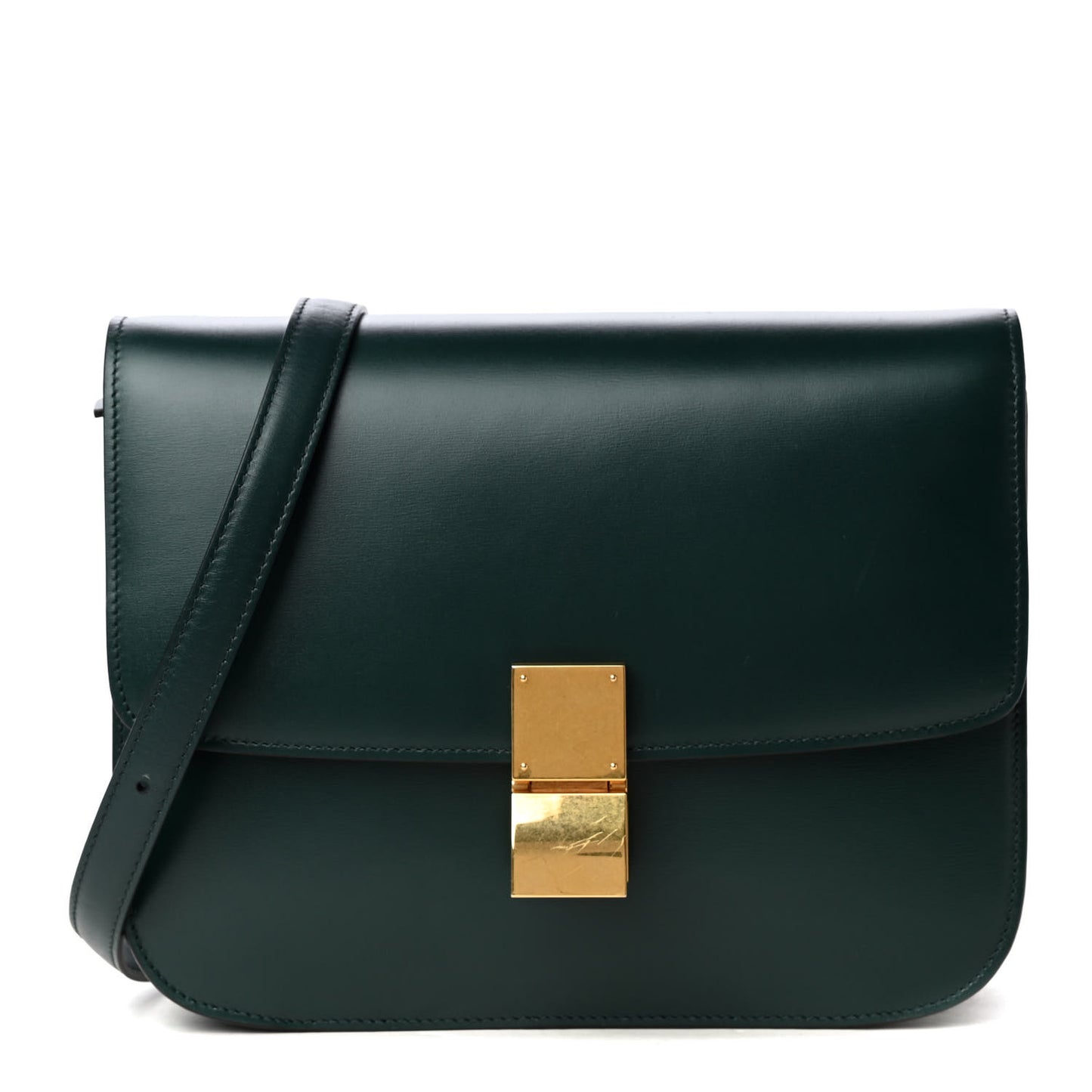 Box Calfskin Classic Box Medium Flap Bag Amazone