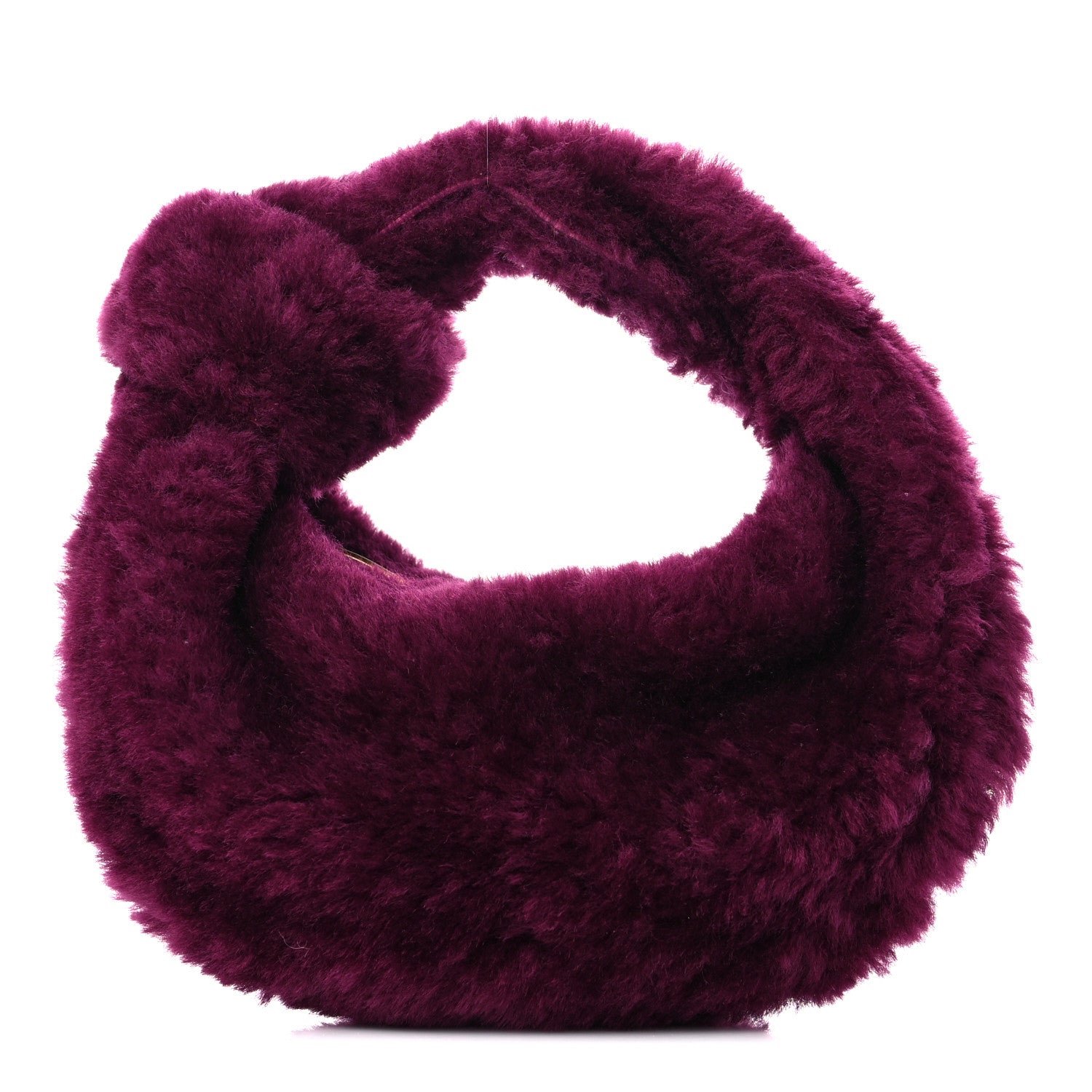 Bottega Veneta Shearling Lambskin Mini Jodie Mystic 1 of 8