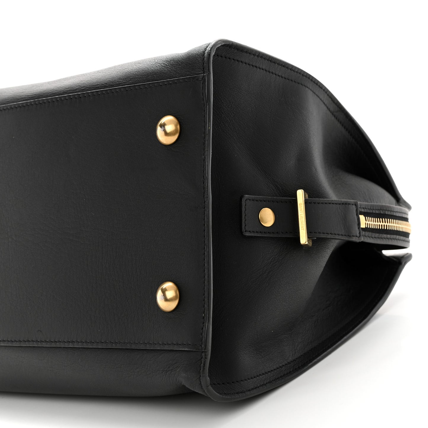 Calfskin Medium Classic Y Cabas Black