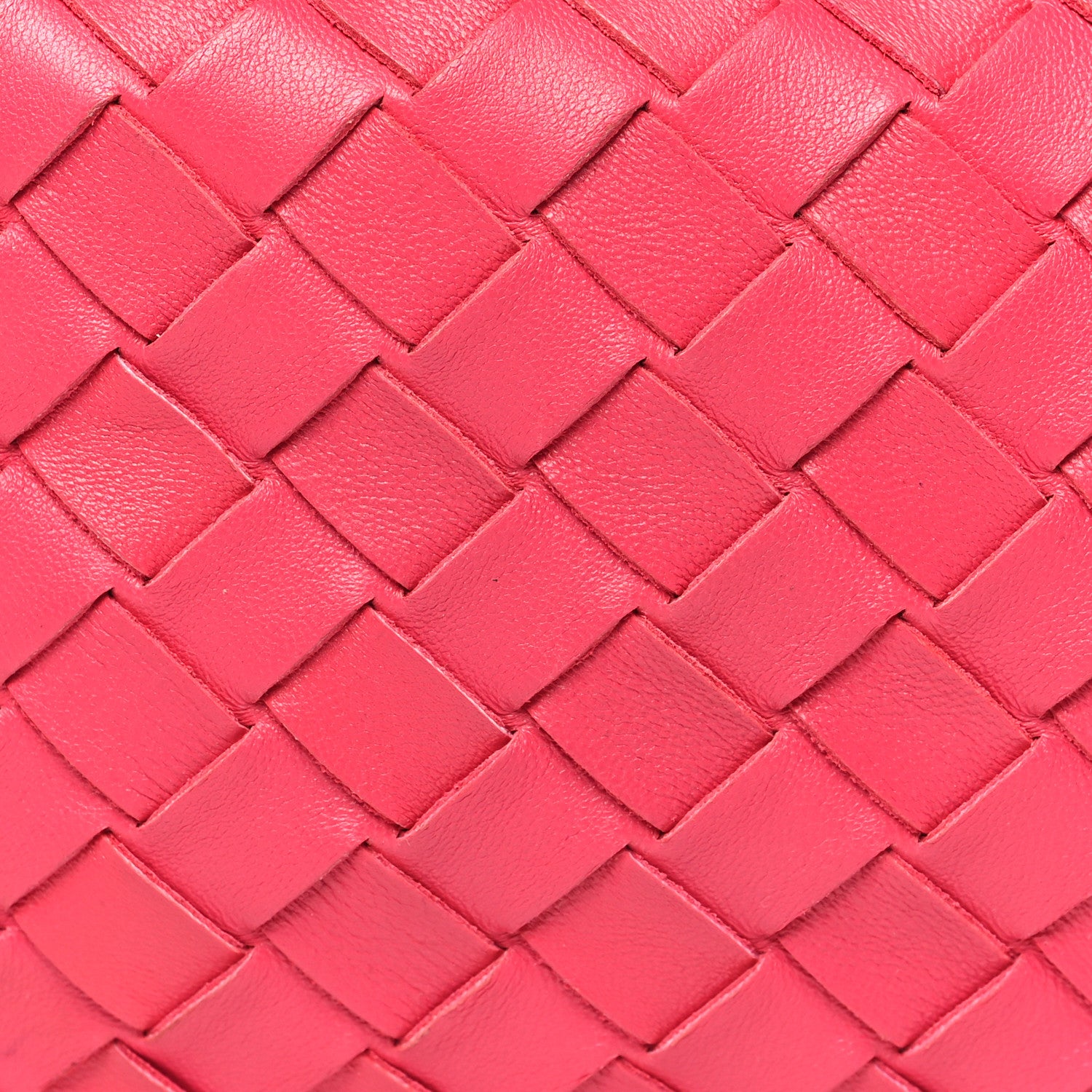 Bottega Veneta Nappa Intrecciato Small Turn Pouch Cranberry 8 of 10