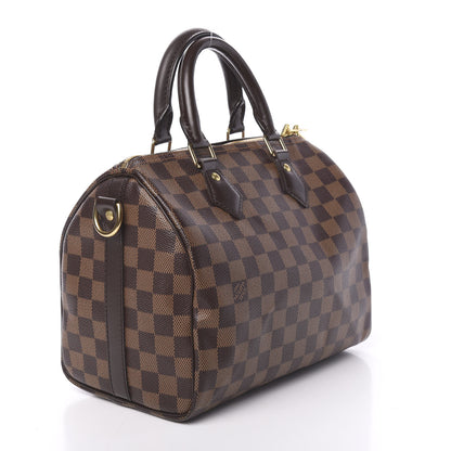 Louis Vuitton Damier Ebene Speedy Bandouliere 25 3 of 10