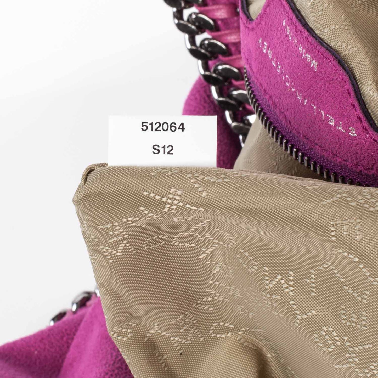 Faux Leather Falabella Tote Pink