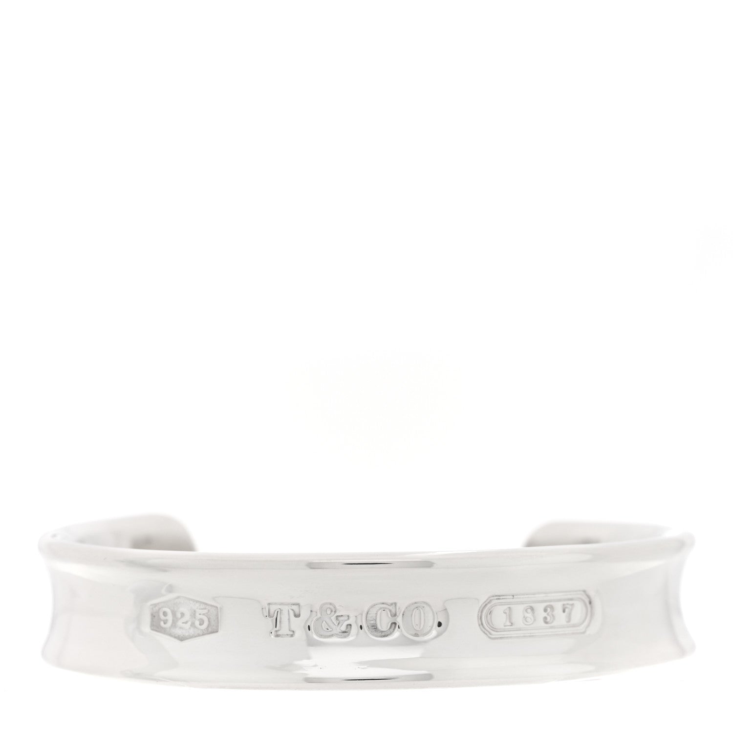 Tiffany Sterling Silver 1837 Cuff Bracelet 1 of 3