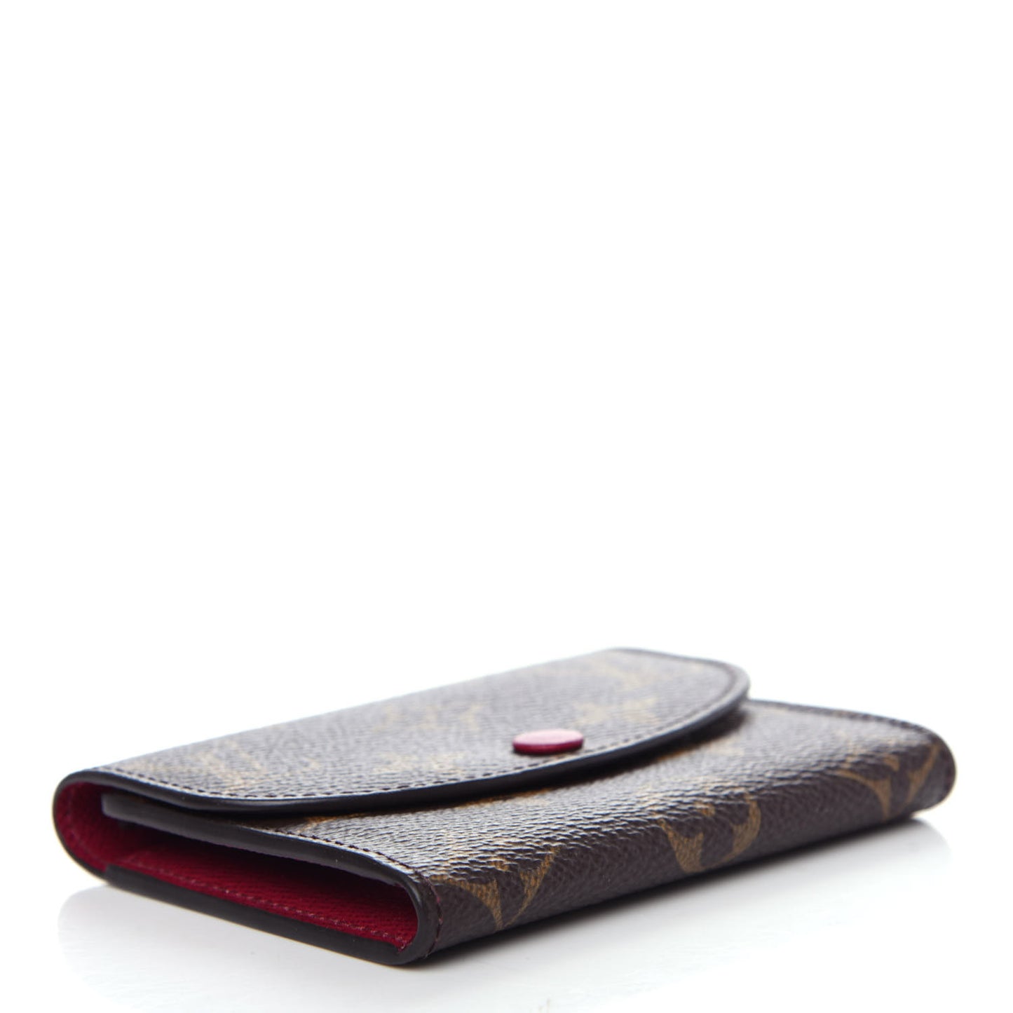 Monogram Rosalie Coin Purse Fuchsia