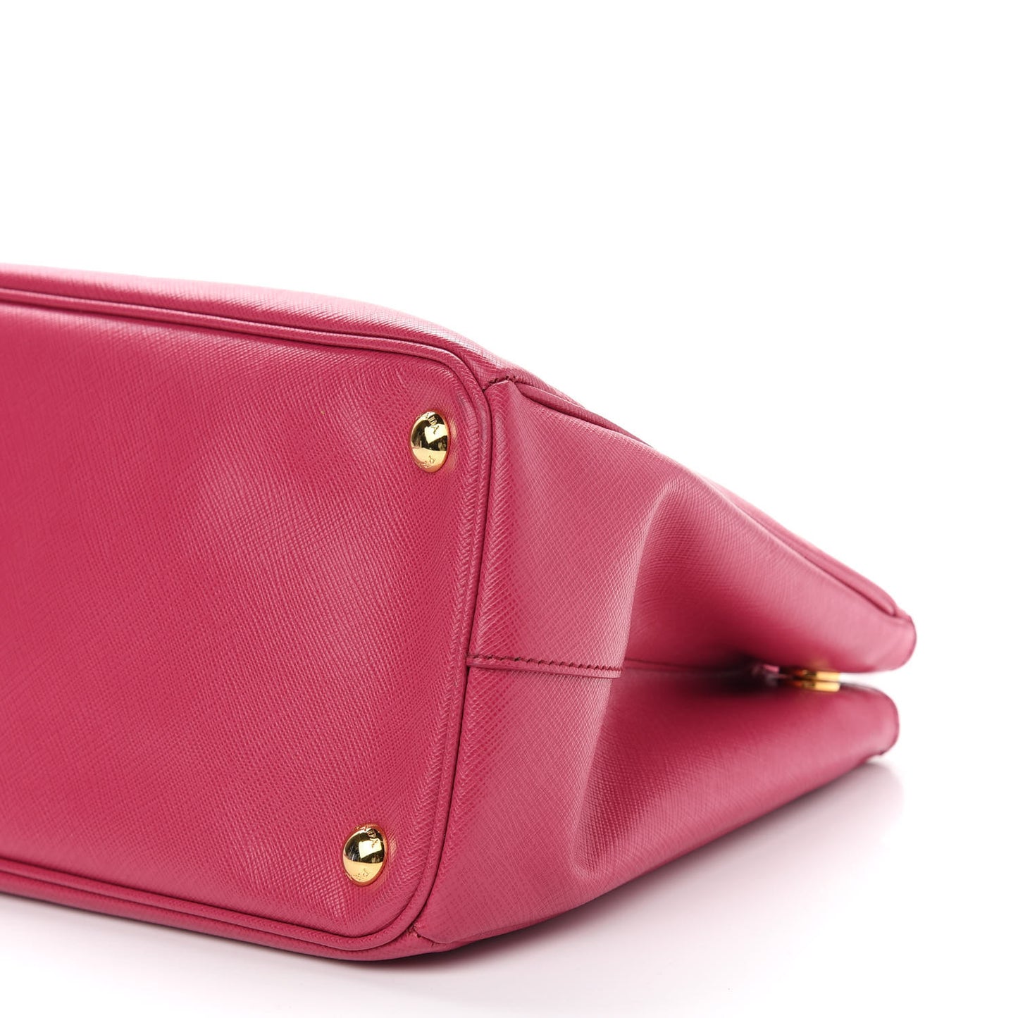 Saffiano Medium Galleria Double Zip Tote Fuxia