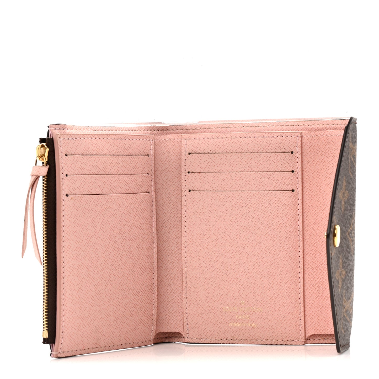 Monogram Victorine Wallet Rose Ballerine