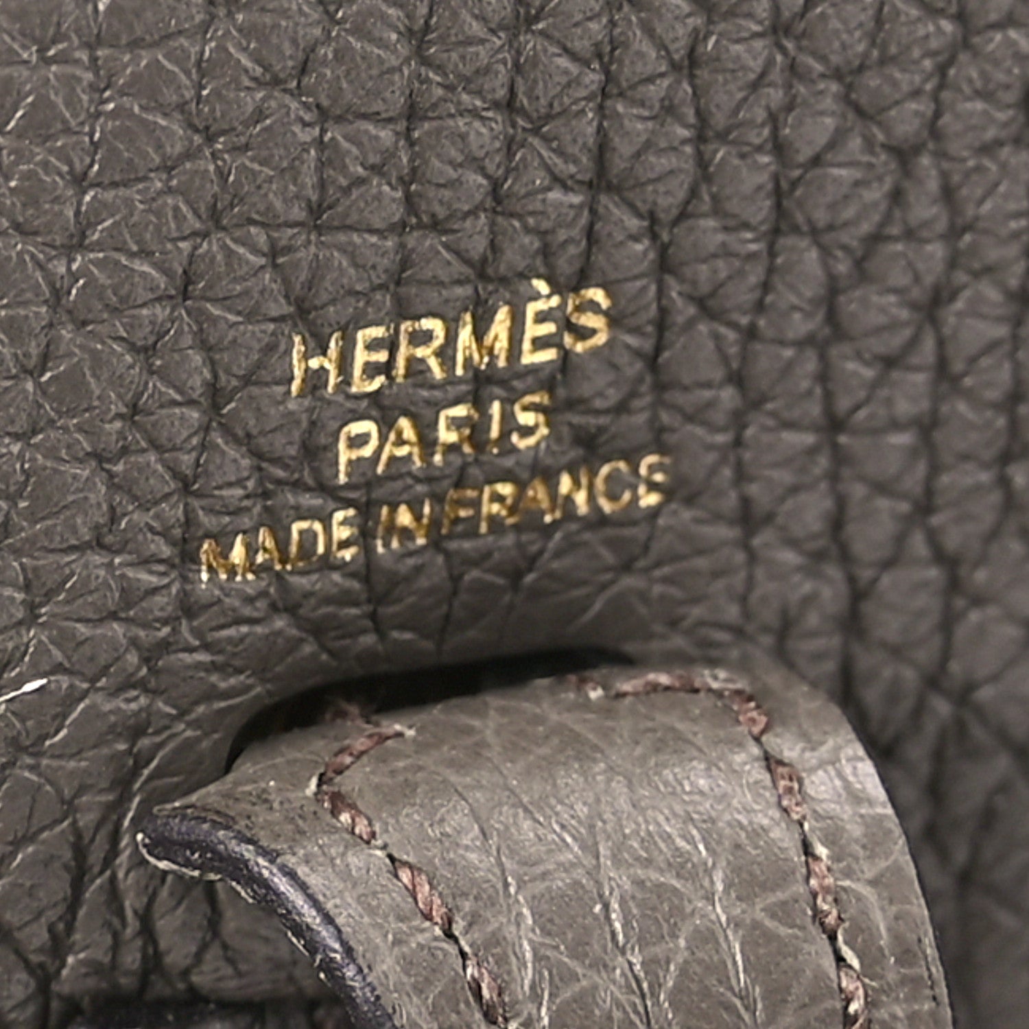 Hermes Taurillon Clemence Evelyne TPM Gris Etain 6 of 14