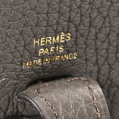 Hermes Taurillon Clemence Evelyne TPM Gris Etain 6 of 14