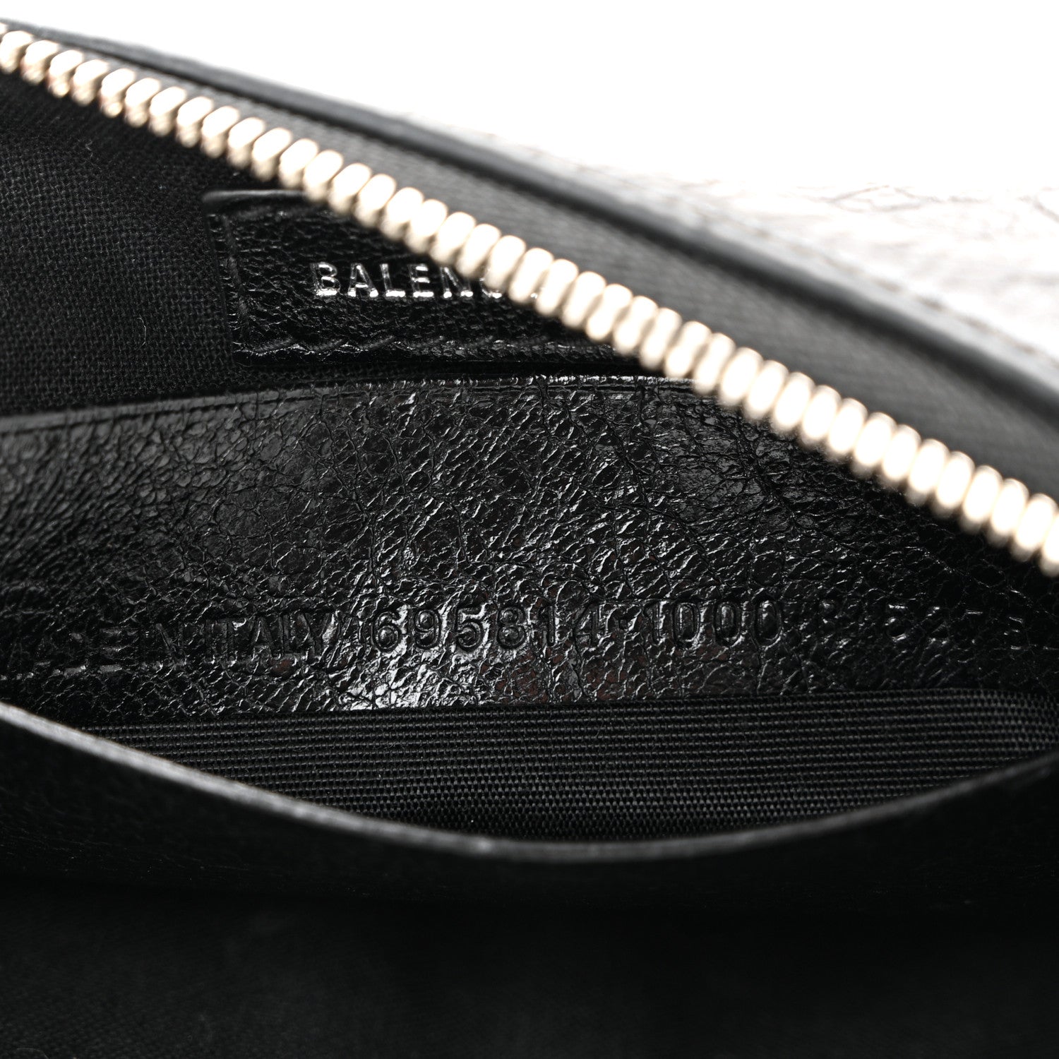 Balenciaga Agneau Arena Le Cagole Mini Purse With Chain Black 7 of 11