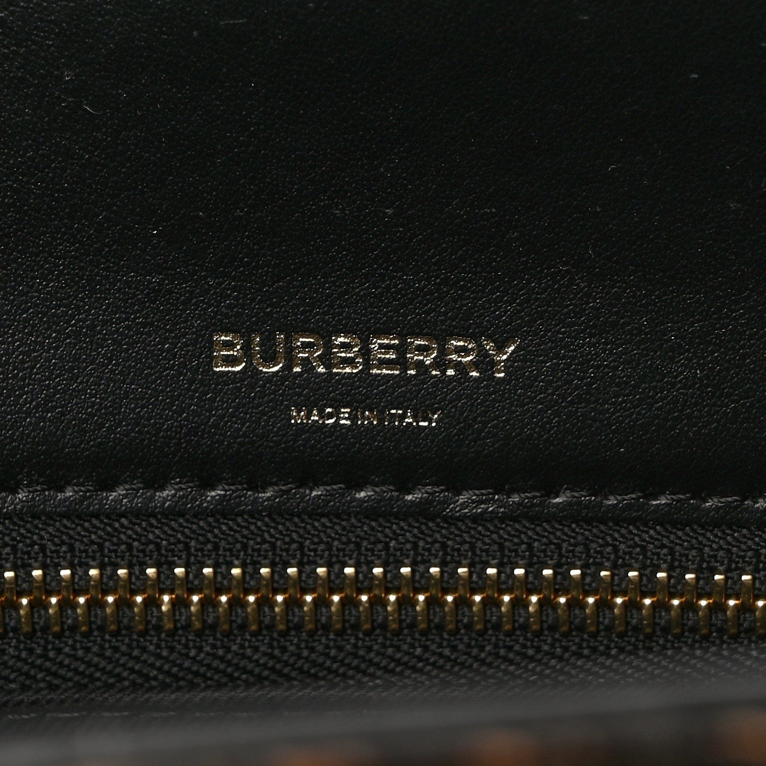 Burberry Calf Hair Leopard Print Medium Title Bag Black 6 of 8