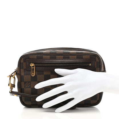 Louis Vuitton Damier Ebene Pochette Billets Macao 2 of 16