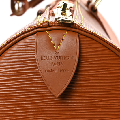 Louis Vuitton Epi Keepall 55 Cipango 9 of 10