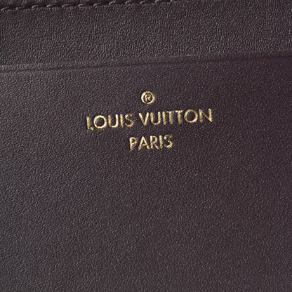 Louis Vuitton Calfskin Jeanne Wallet Card Holder Insert Amarante 6 of 6