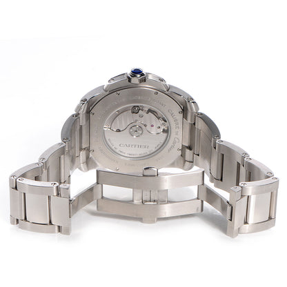 Cartier Stainless Steel 42mm Calibre de Automatic Watch Black 4 of 7