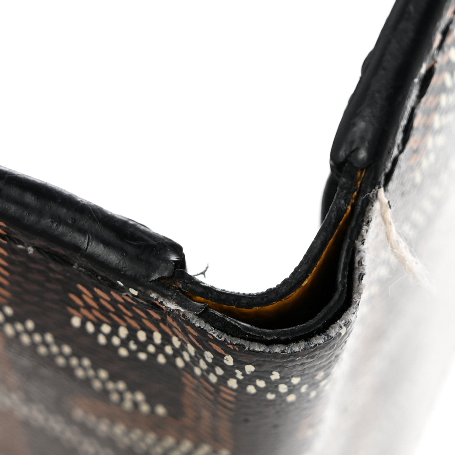 Goyard Goyardine Saint Pierre Card Holder Black 9 of 11