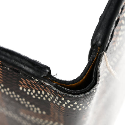 Goyard Goyardine Saint Pierre Card Holder Black 9 of 11