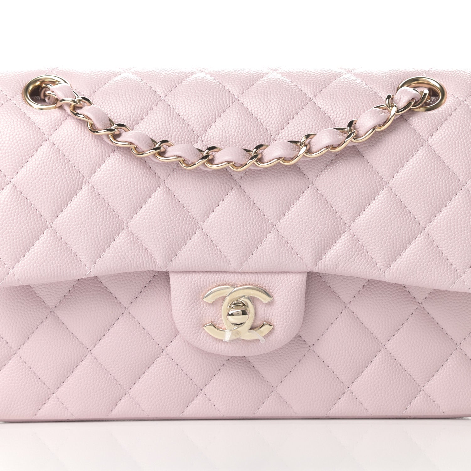 Chanel Caviar Quilted Small Double Flap Light Pink 8 of 11