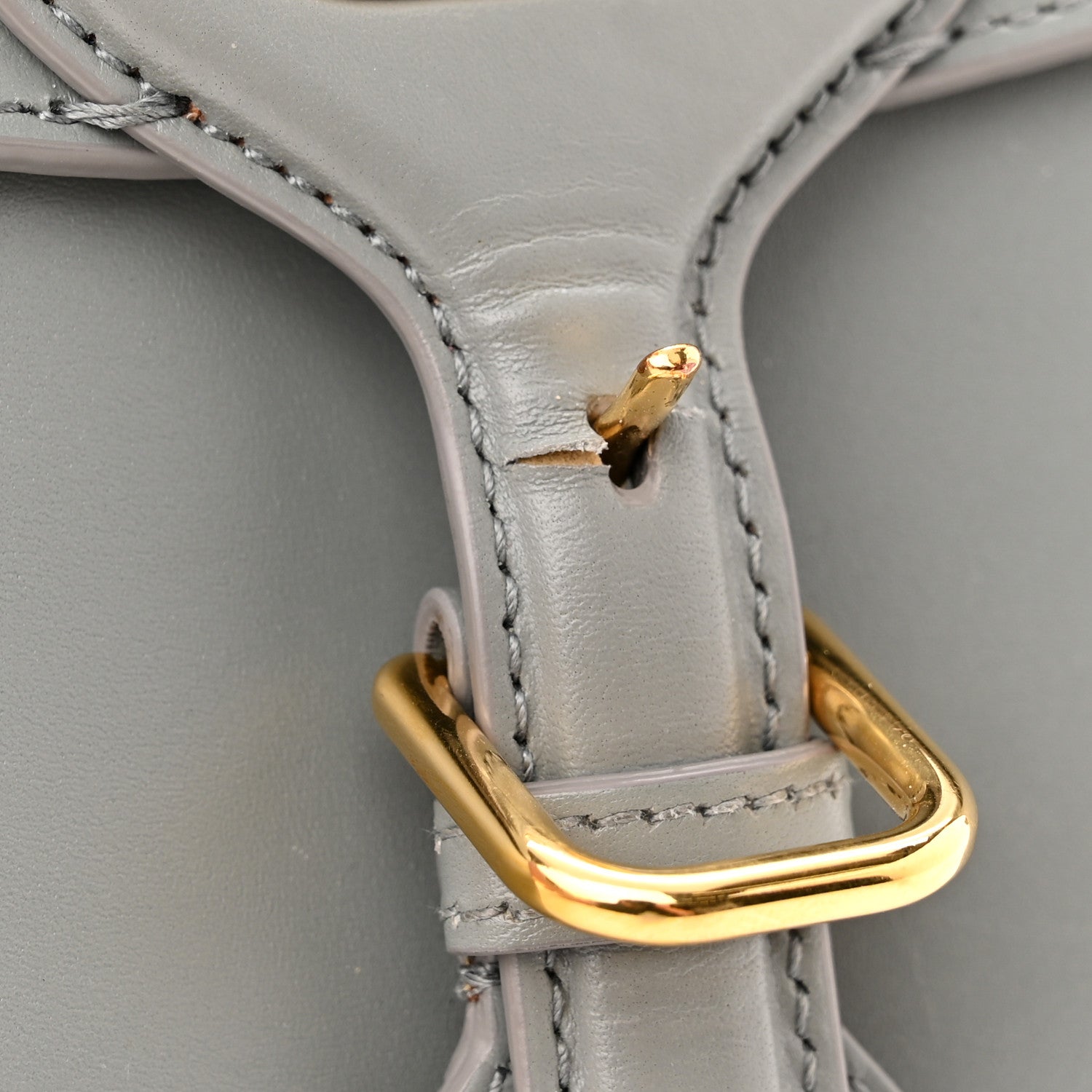 Christian Dior Box Calfskin Medium Bobby Flap Gray 11 of 12