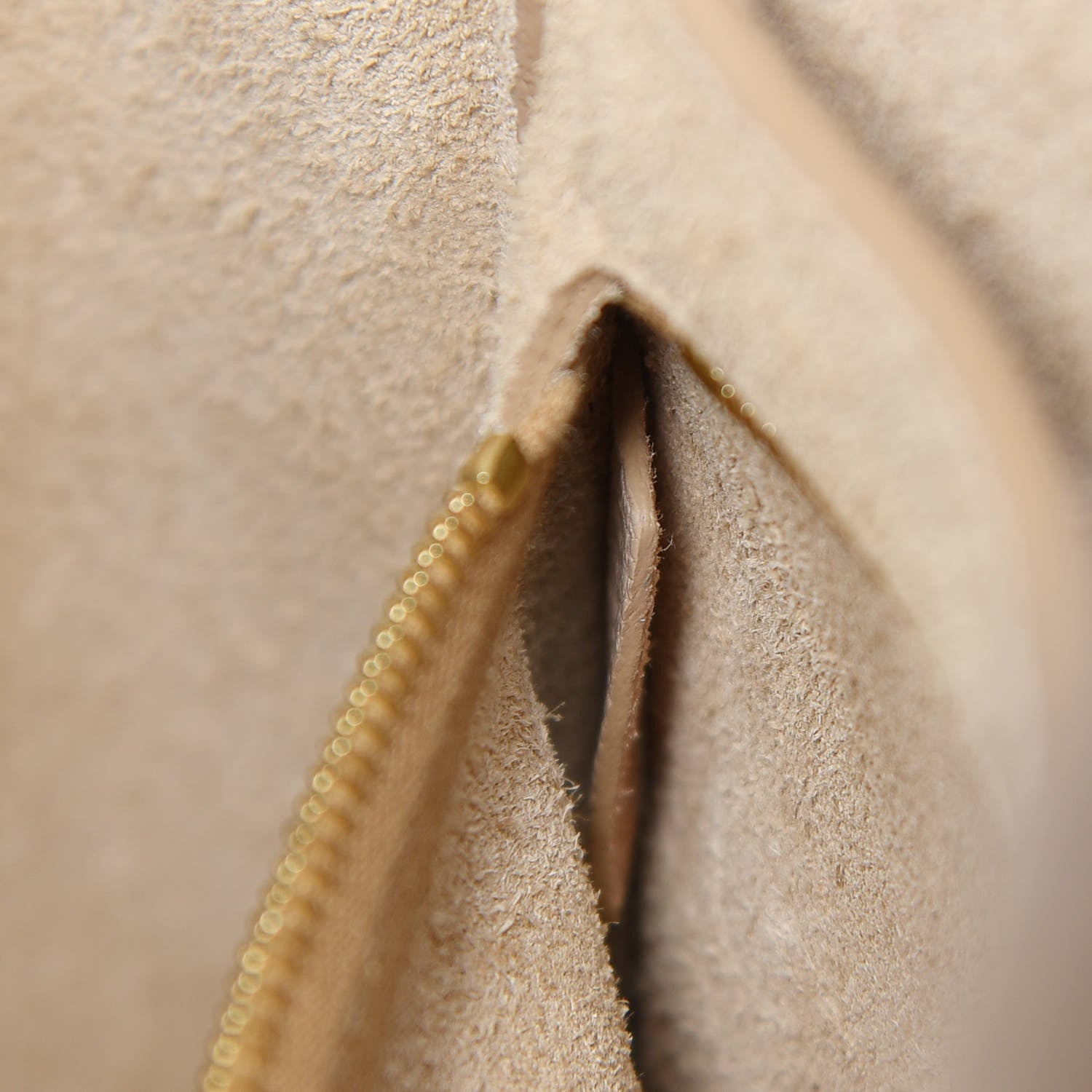 Celine Soft Grained Calfskin Sangle Bucket Bag Dune 8 of 10