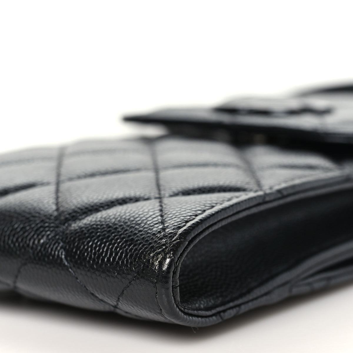Chanel Caviar Quilted My Everything Clutch With Chain Black 11 of 12