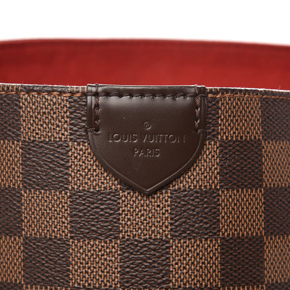 Louis Vuitton Damier Ebene Caissa Hobo Cherry 8 of 14